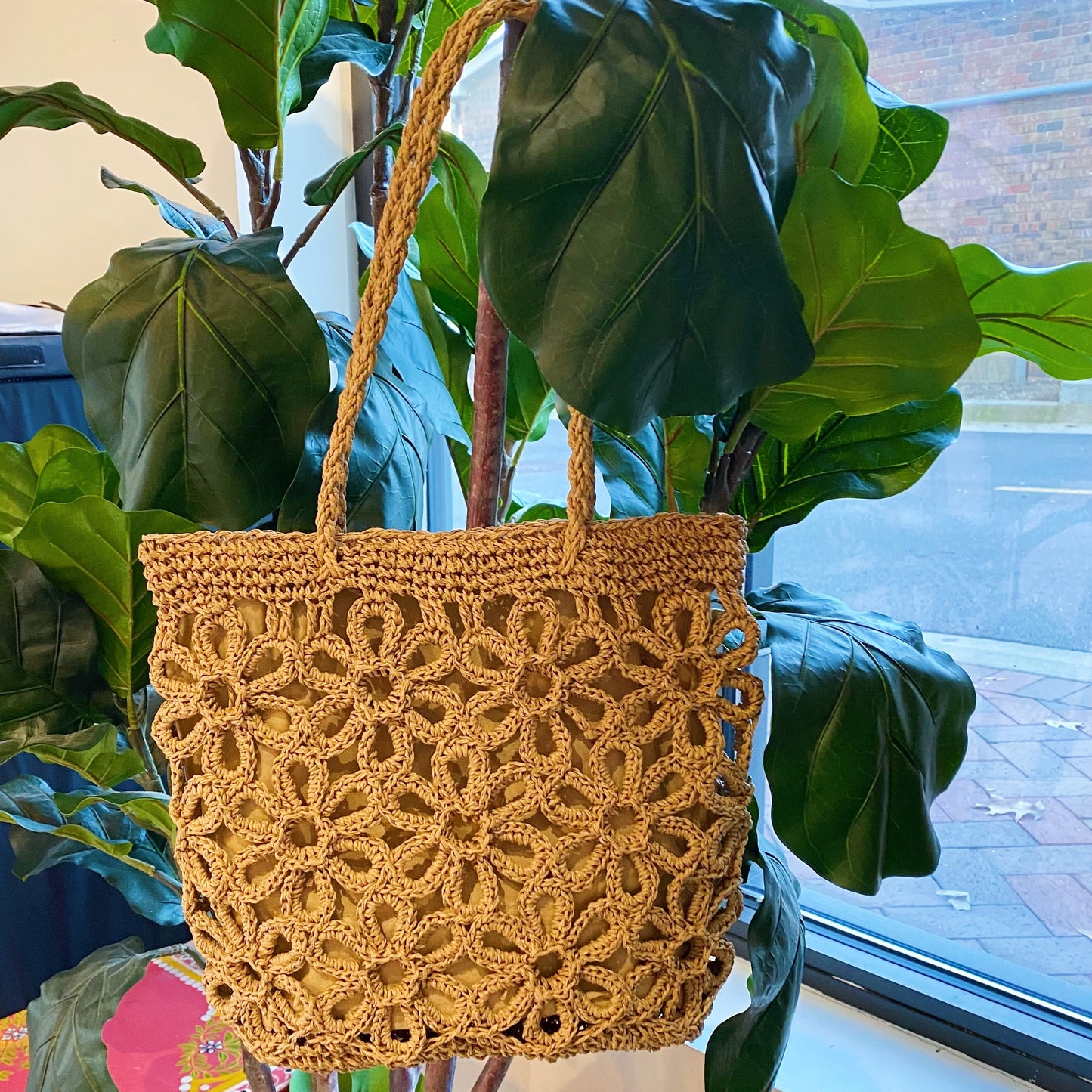 Summer Solstice Crochet Tote