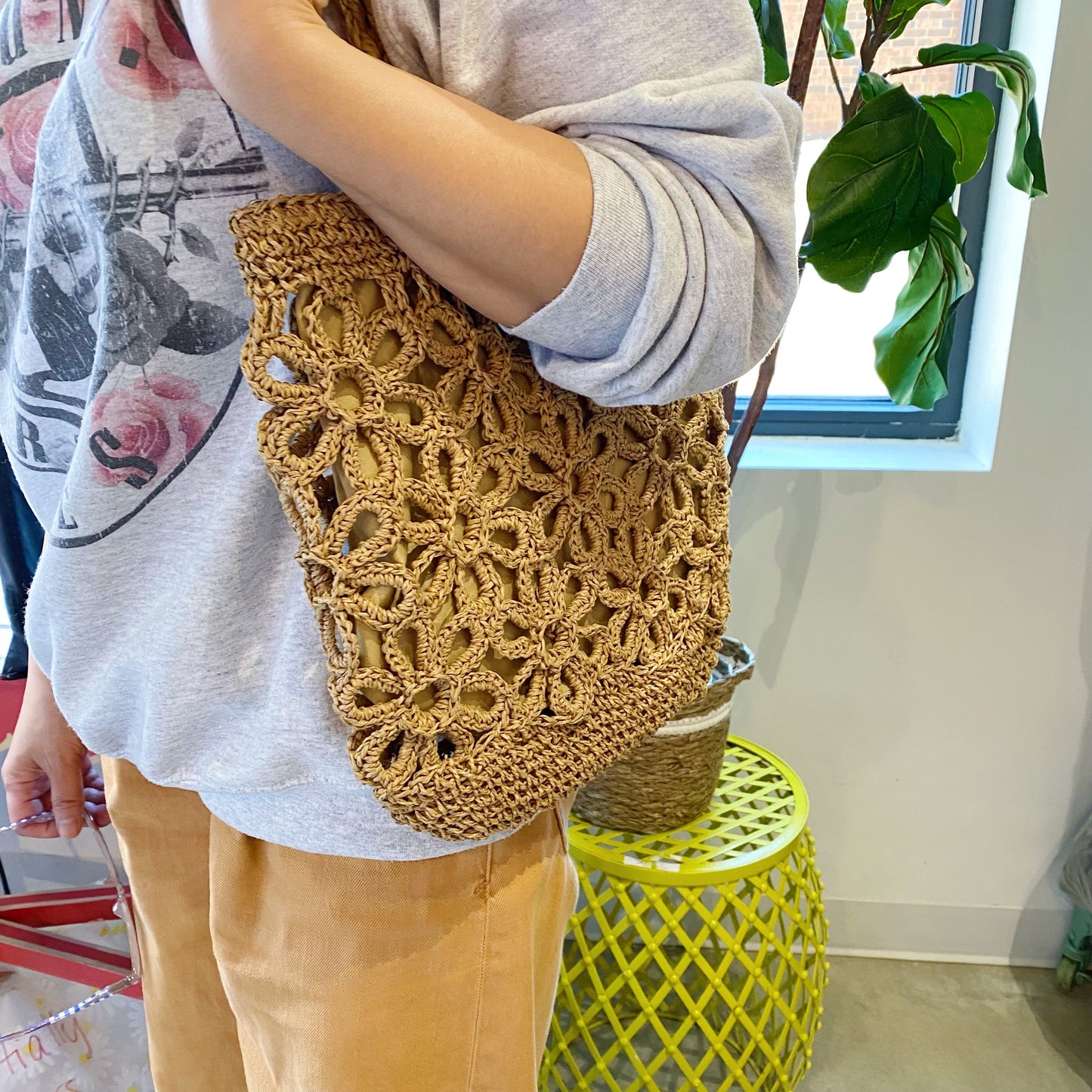 Summer Solstice Crochet Tote