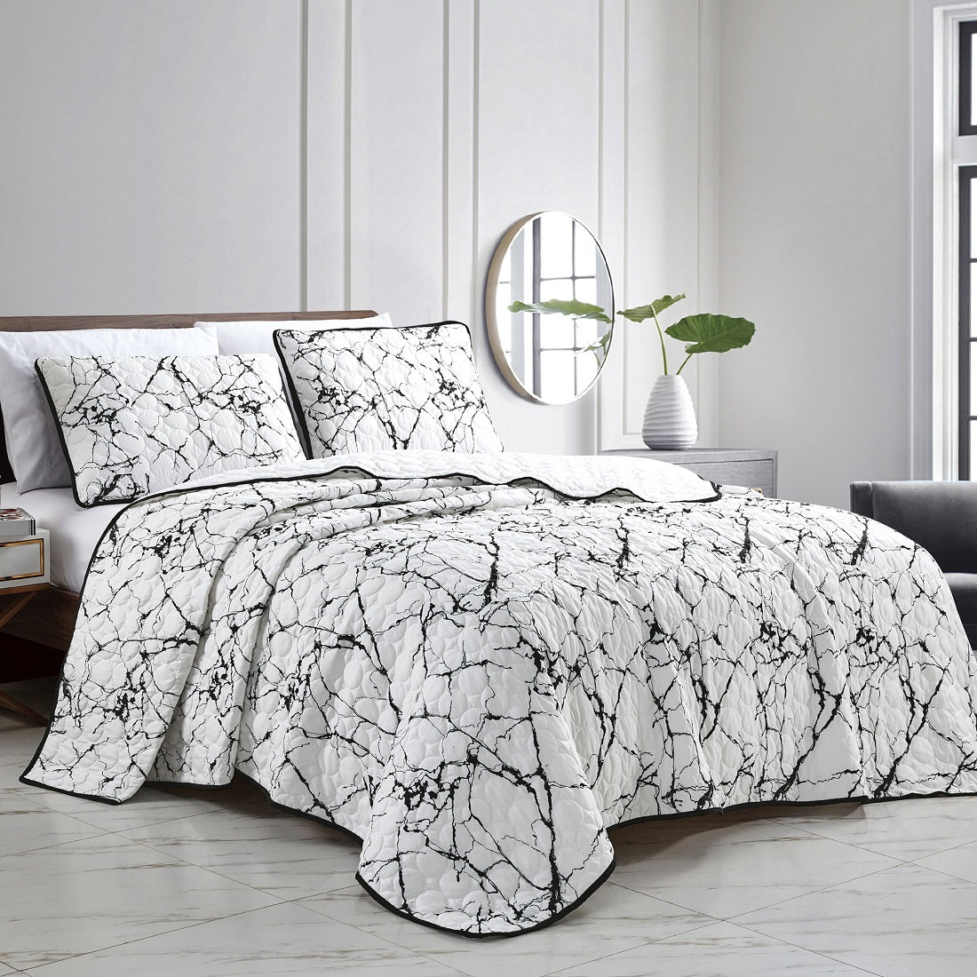 Marble Majesty Bedspread Set