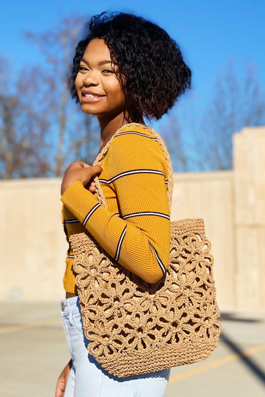 Summer Solstice Crochet Tote